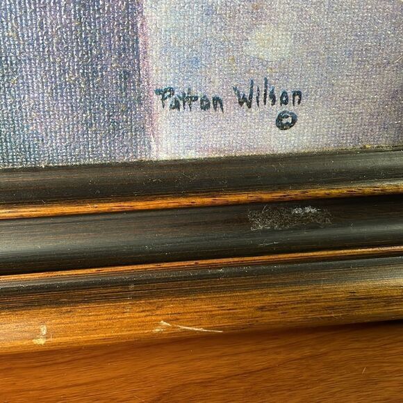 “Morning Arrangement,” by artist Patton Wilson Large Framed Print on Canvas - Picture 6 of 16